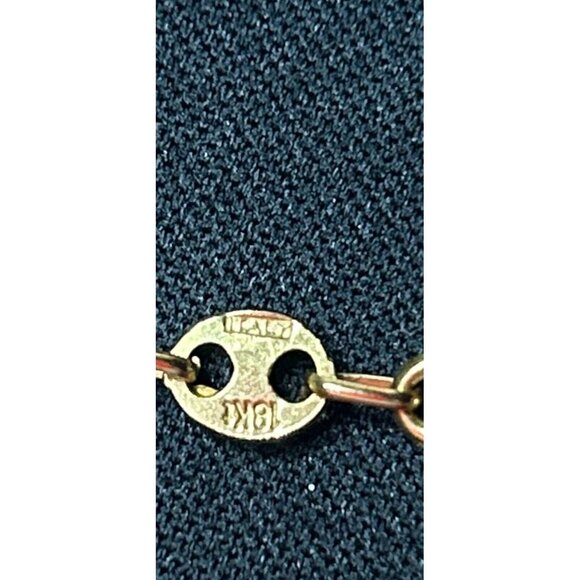 Gucci GG Flexible Mariners Link Necklace in 18kt Yellow Gold 17 1/2' 13,69 grams - Picture 7 of 12